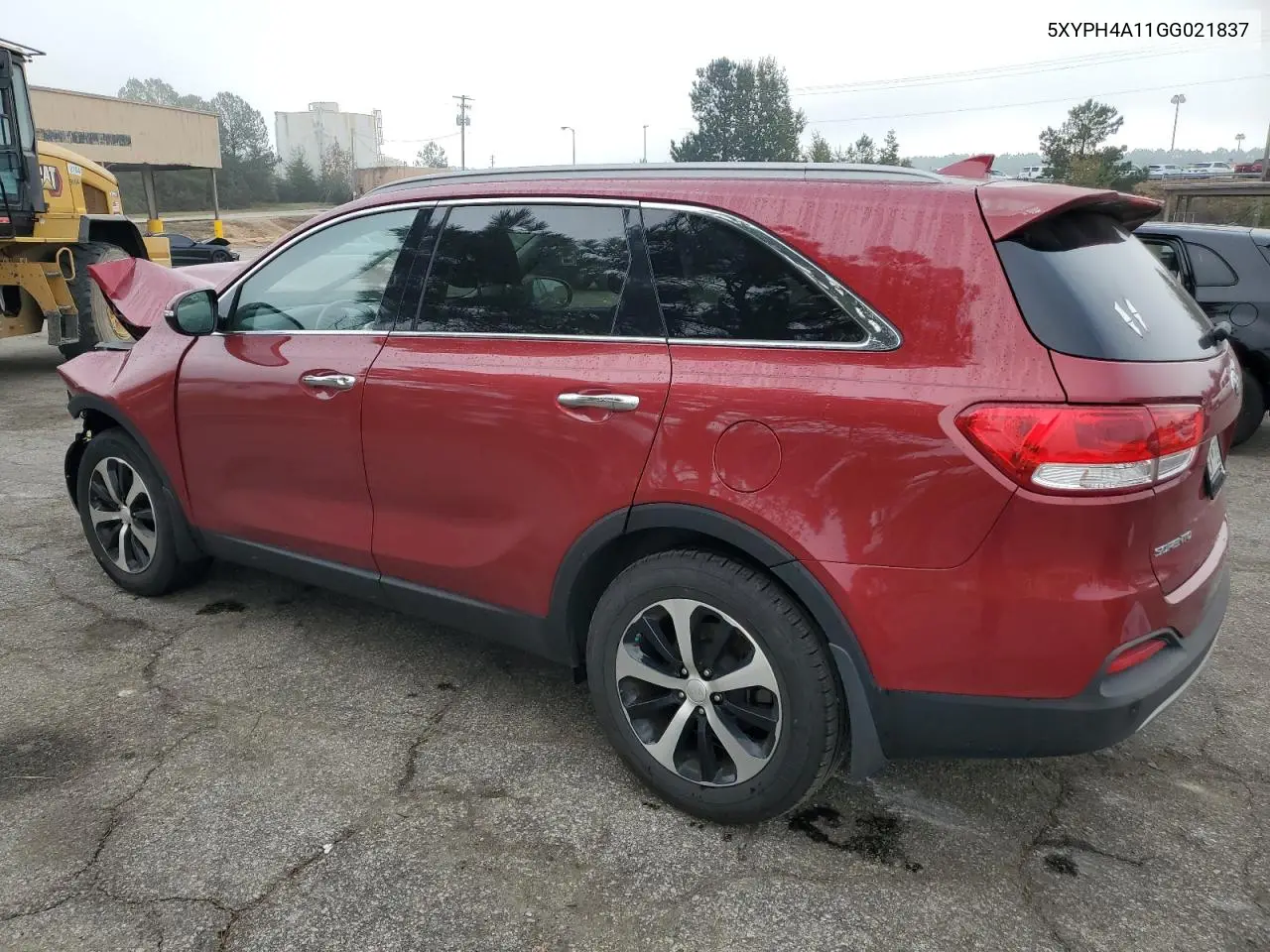 5XYPH4A11GG021837 2016 Kia Sorento Ex
