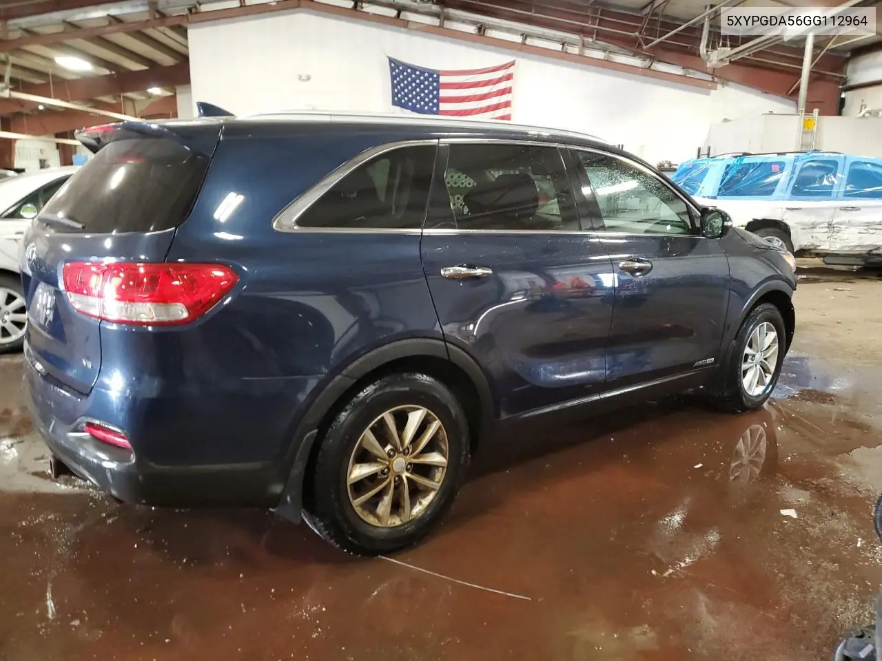 5XYPGDA56GG112964 2016 Kia Sorento Lx