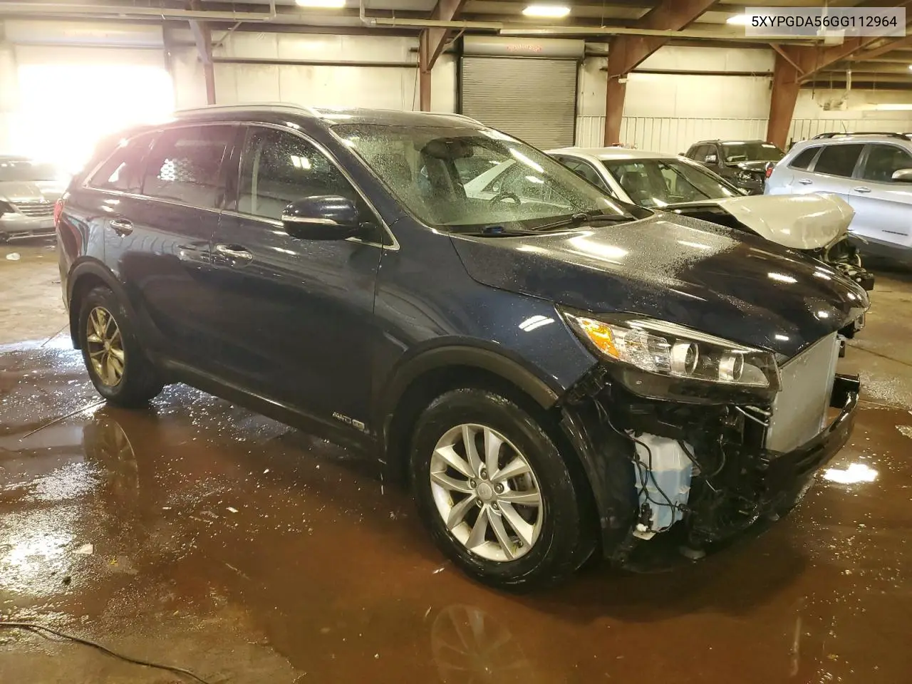 5XYPGDA56GG112964 2016 Kia Sorento Lx