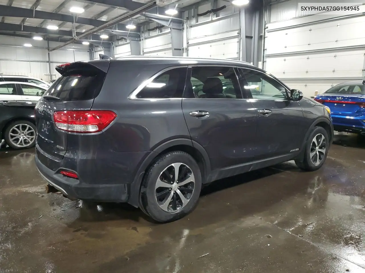5XYPHDA57GG154945 2016 Kia Sorento Ex