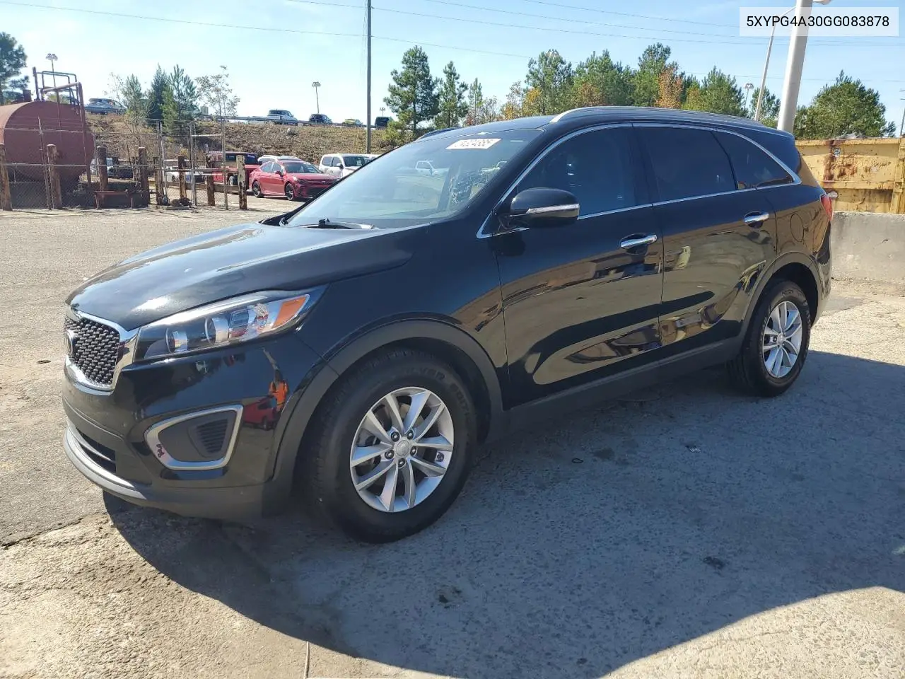 5XYPG4A30GG083878 2016 Kia Sorento Lx