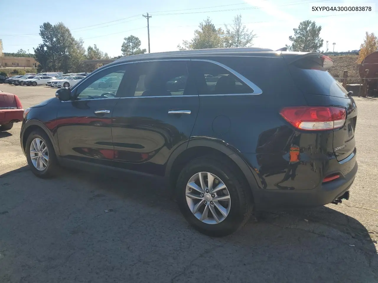 5XYPG4A30GG083878 2016 Kia Sorento Lx