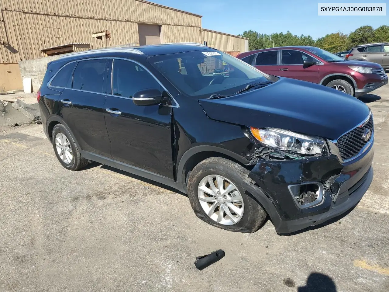 5XYPG4A30GG083878 2016 Kia Sorento Lx