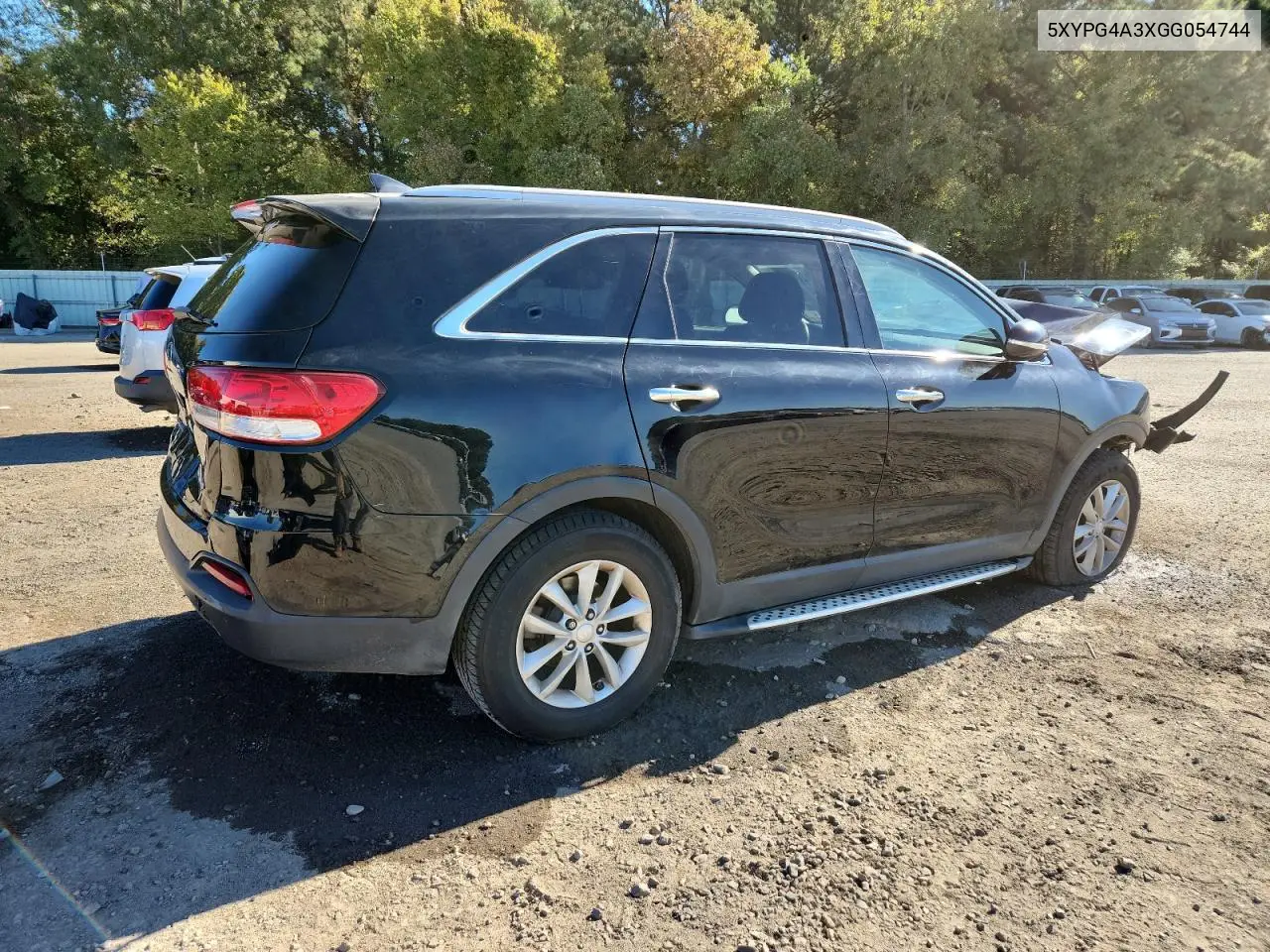 5XYPG4A3XGG054744 2016 Kia Sorento Lx