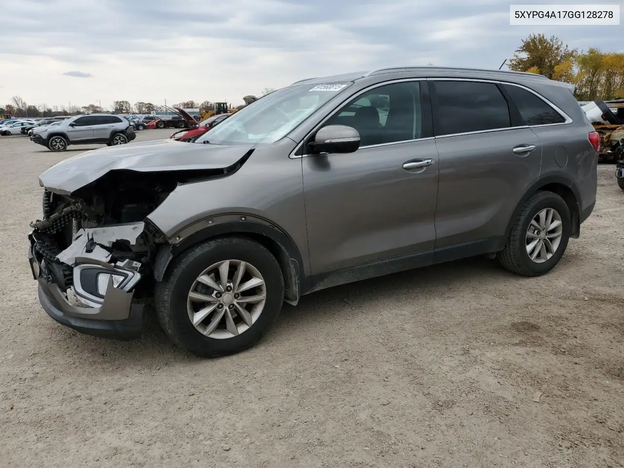 5XYPG4A17GG128278 2016 Kia Sorento Lx