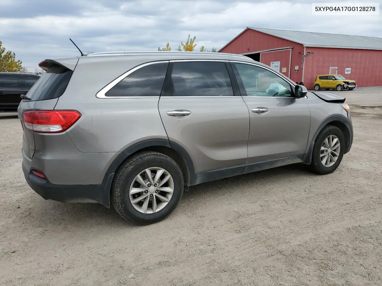 5XYPG4A17GG128278 2016 Kia Sorento Lx