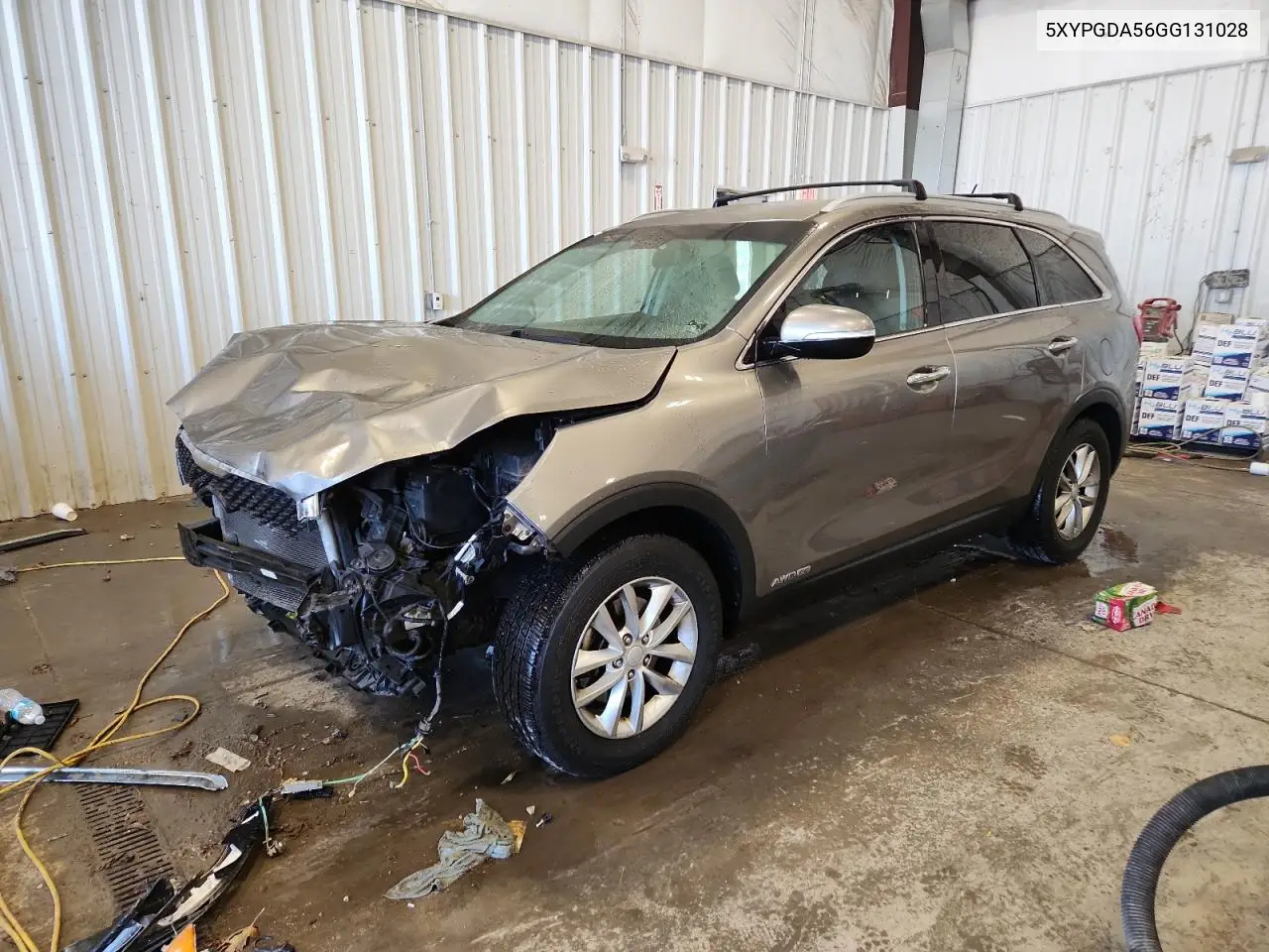 5XYPGDA56GG131028 2016 Kia Sorento Lx
