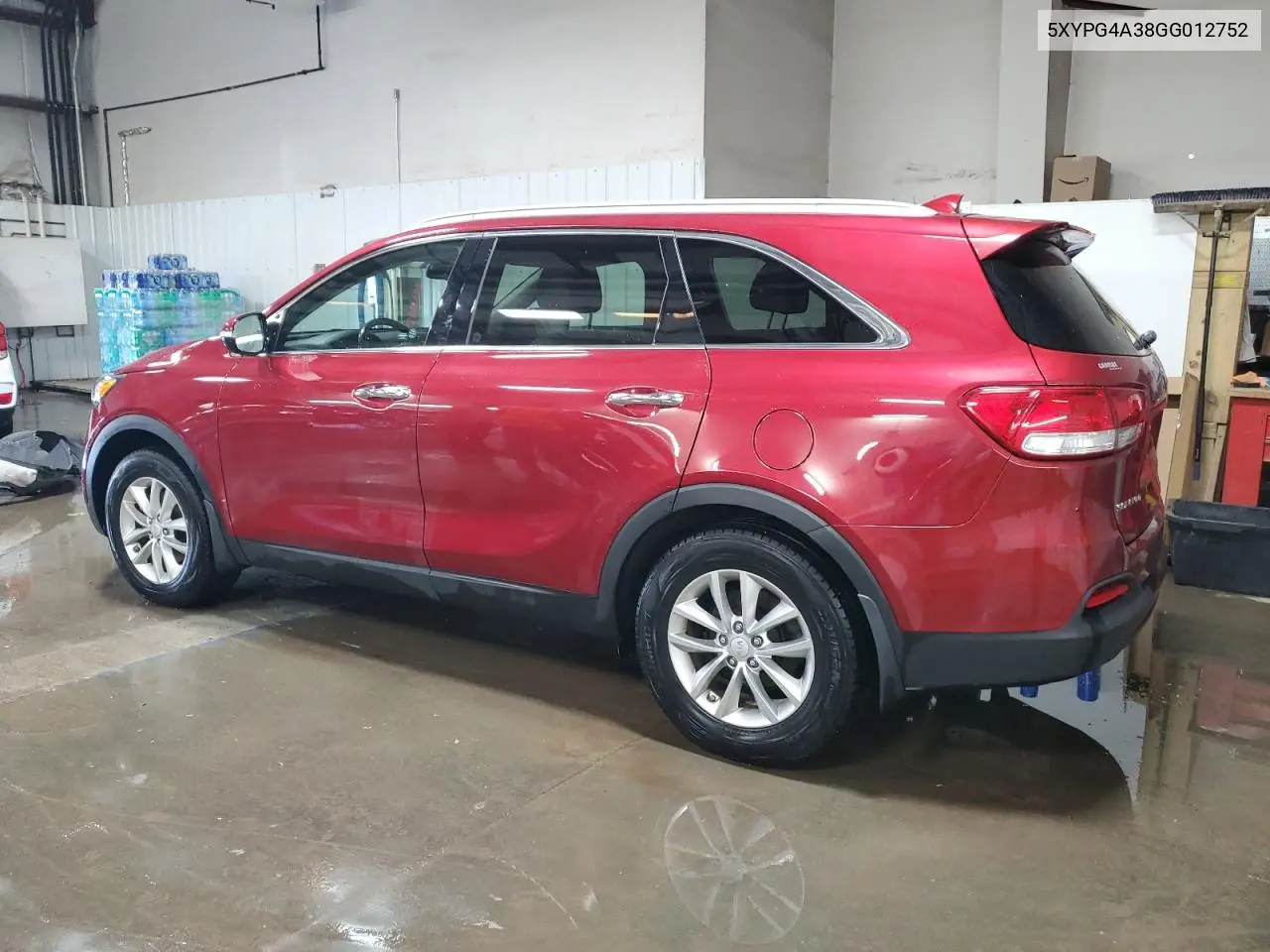 5XYPG4A38GG012752 2016 Kia Sorento Lx