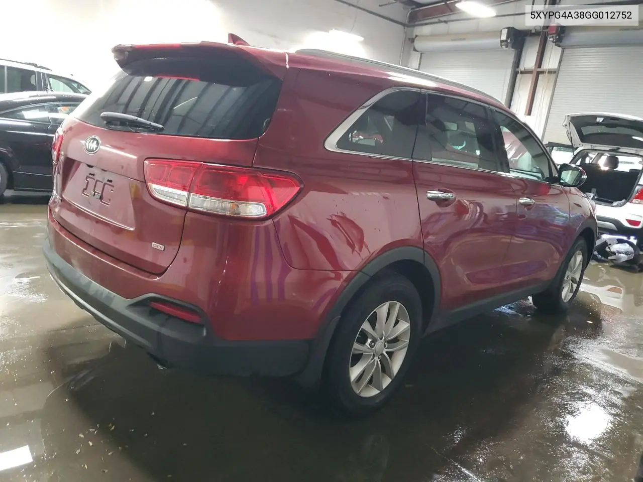 5XYPG4A38GG012752 2016 Kia Sorento Lx