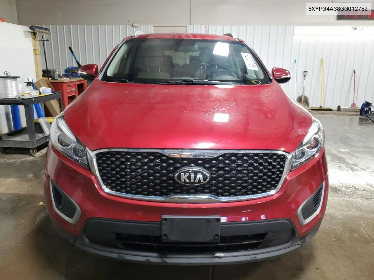 5XYPG4A38GG012752 2016 Kia Sorento Lx