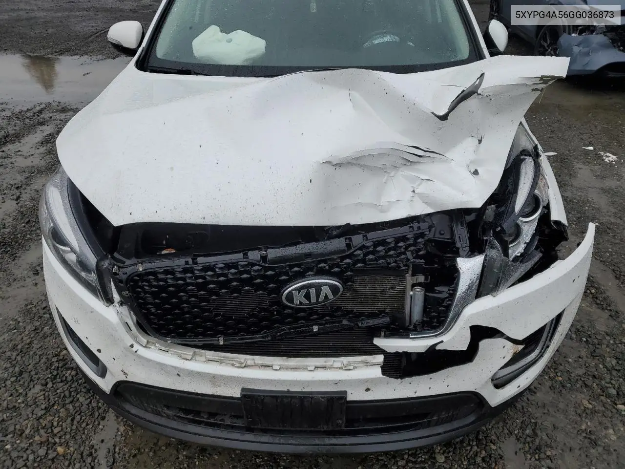 5XYPG4A56GG036873 2016 Kia Sorento Lx