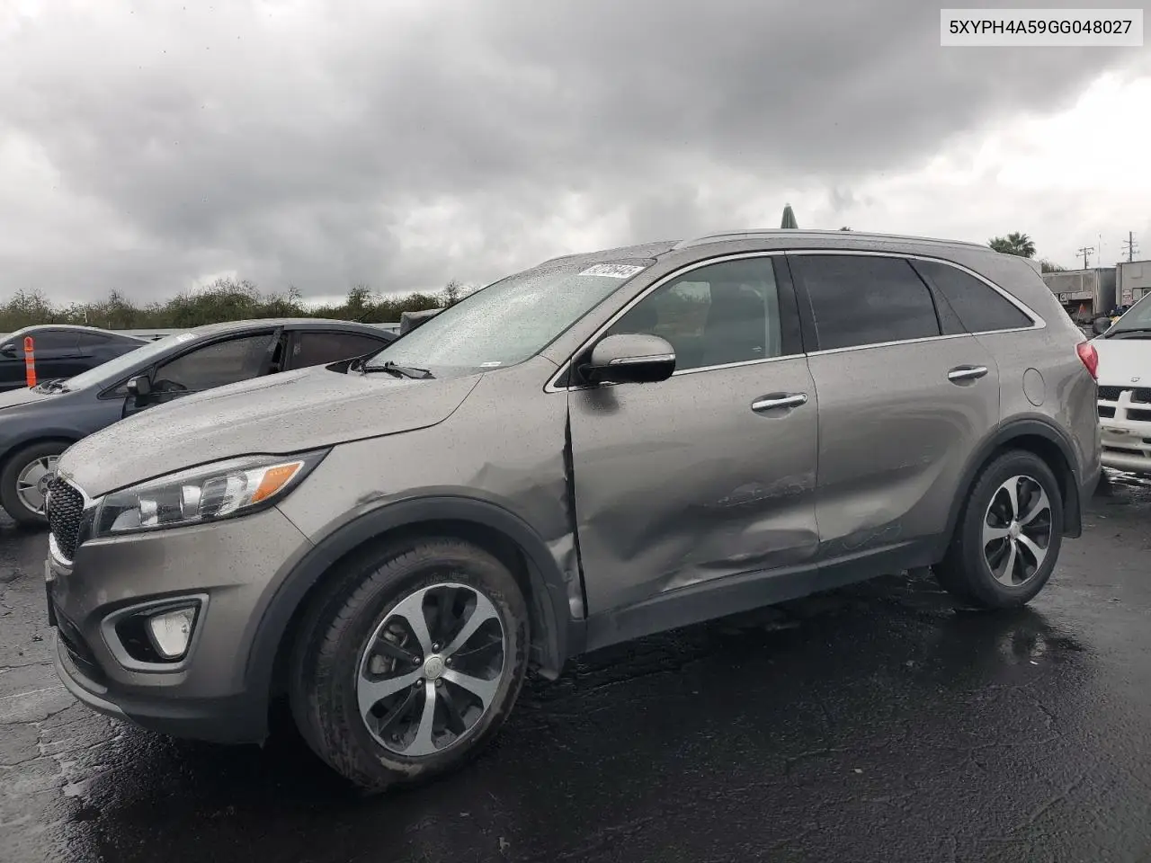 5XYPH4A59GG048027 2016 Kia Sorento Ex