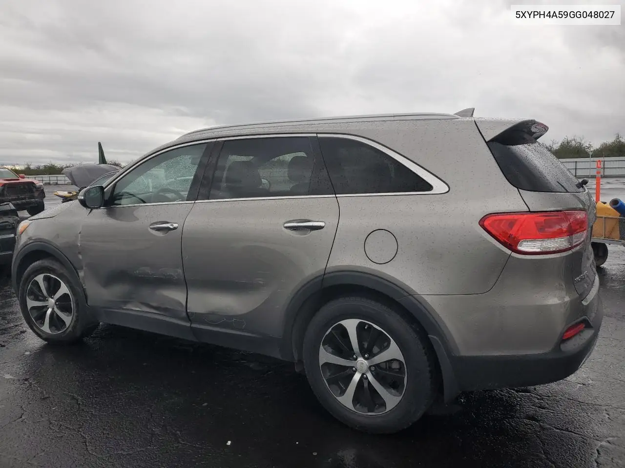 5XYPH4A59GG048027 2016 Kia Sorento Ex