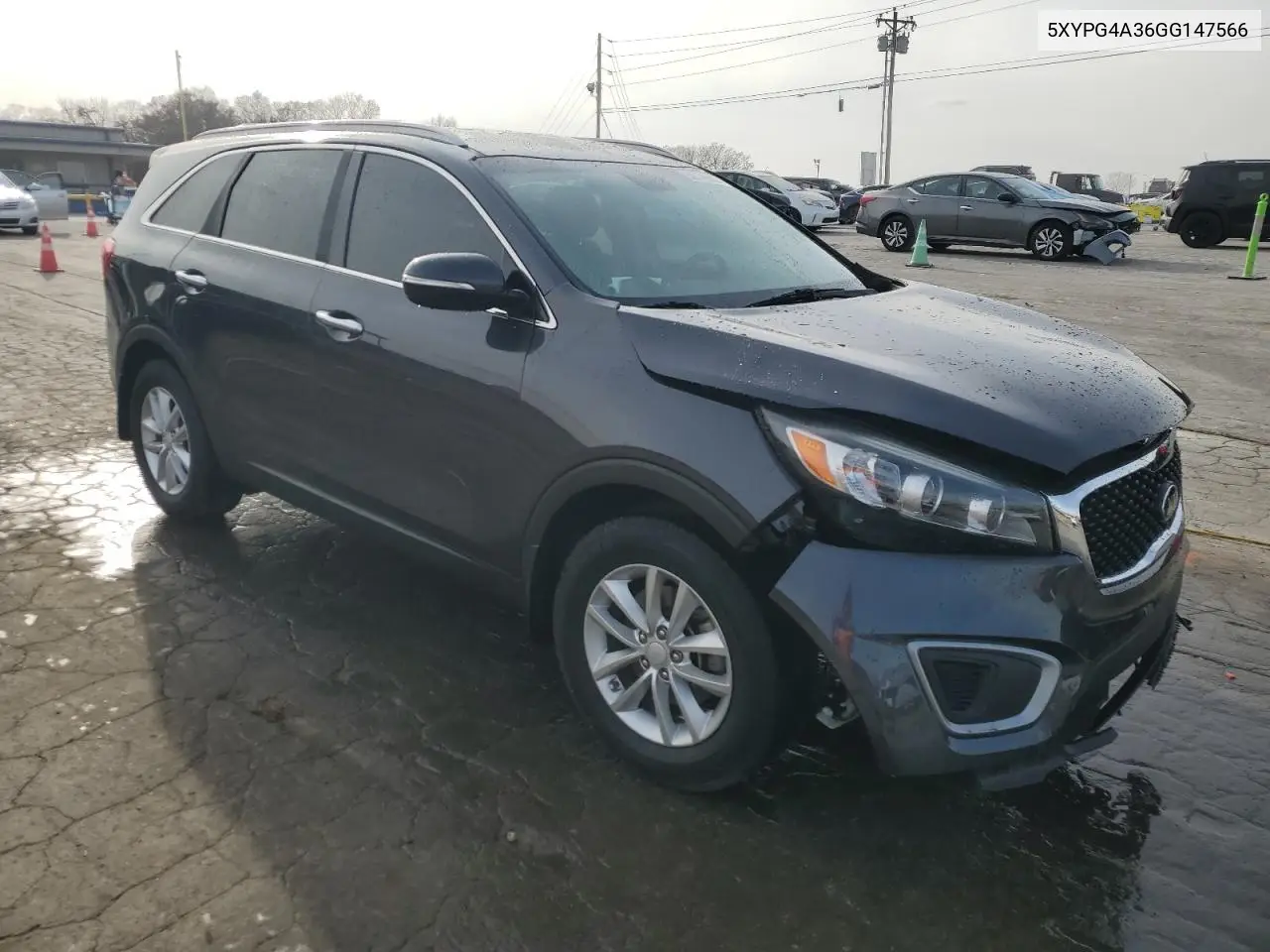 5XYPG4A36GG147566 2016 Kia Sorento Lx
