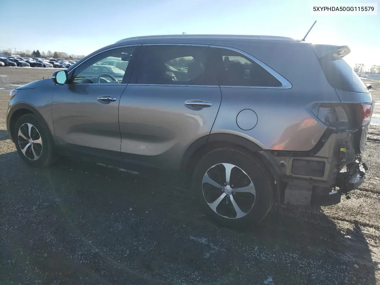 5XYPHDA50GG115579 2016 Kia Sorento Ex