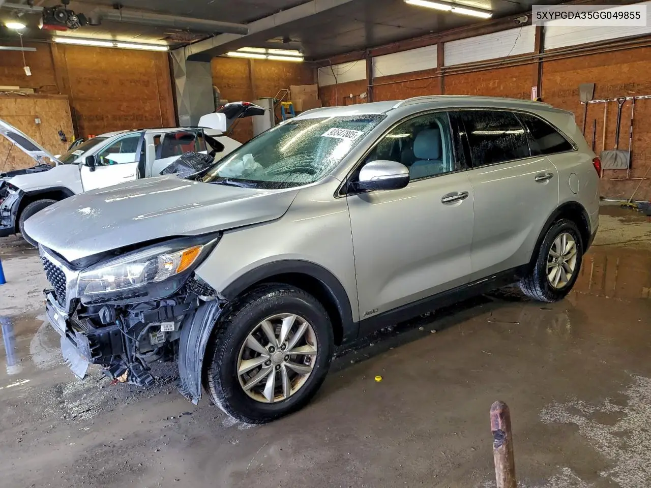 5XYPGDA35GG049855 2016 Kia Sorento Lx