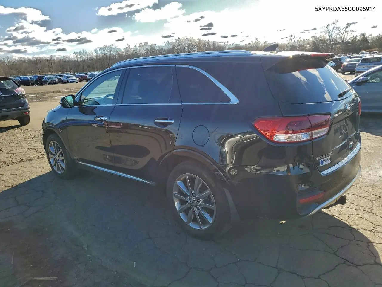 5XYPKDA55GG095914 2016 Kia Sorento Sx