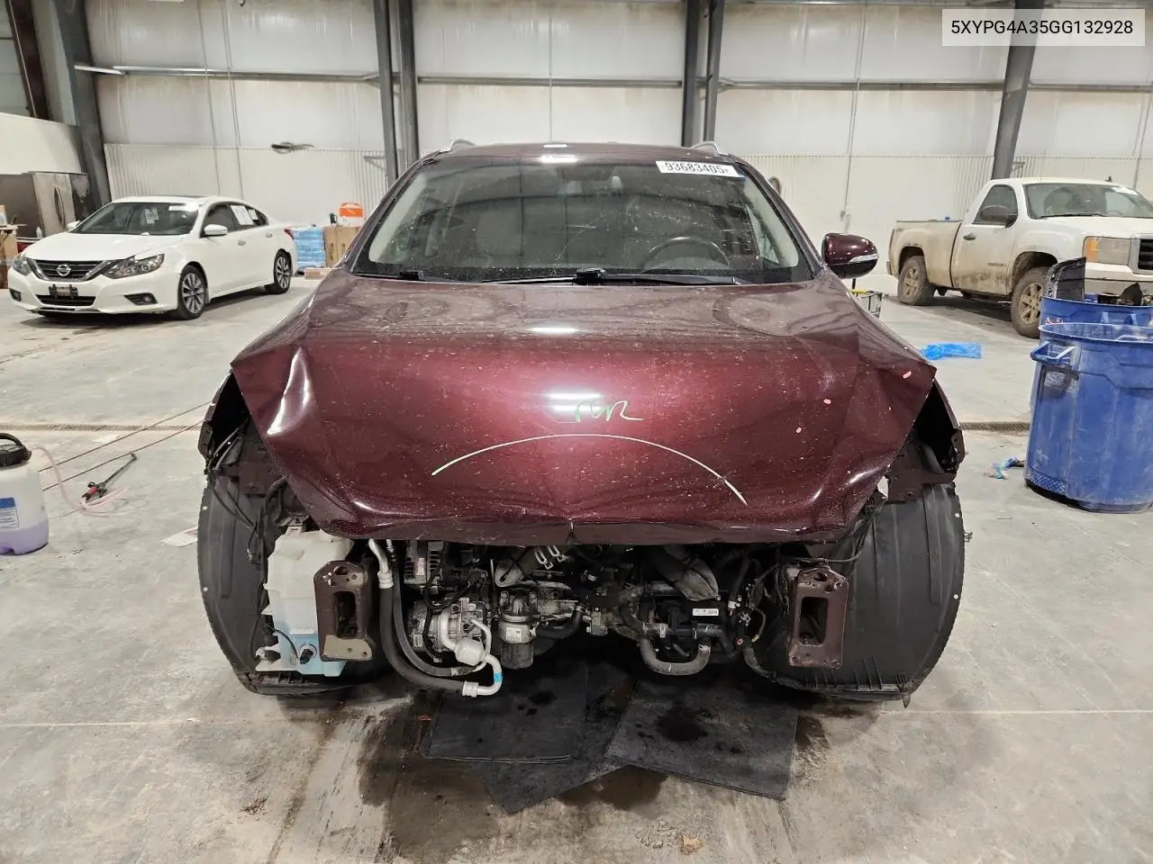 5XYPG4A35GG132928 2016 Kia Sorento Lx