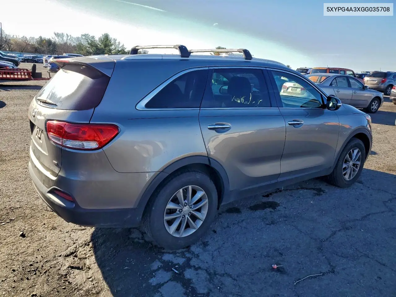 5XYPG4A3XGG035708 2016 Kia Sorento Lx