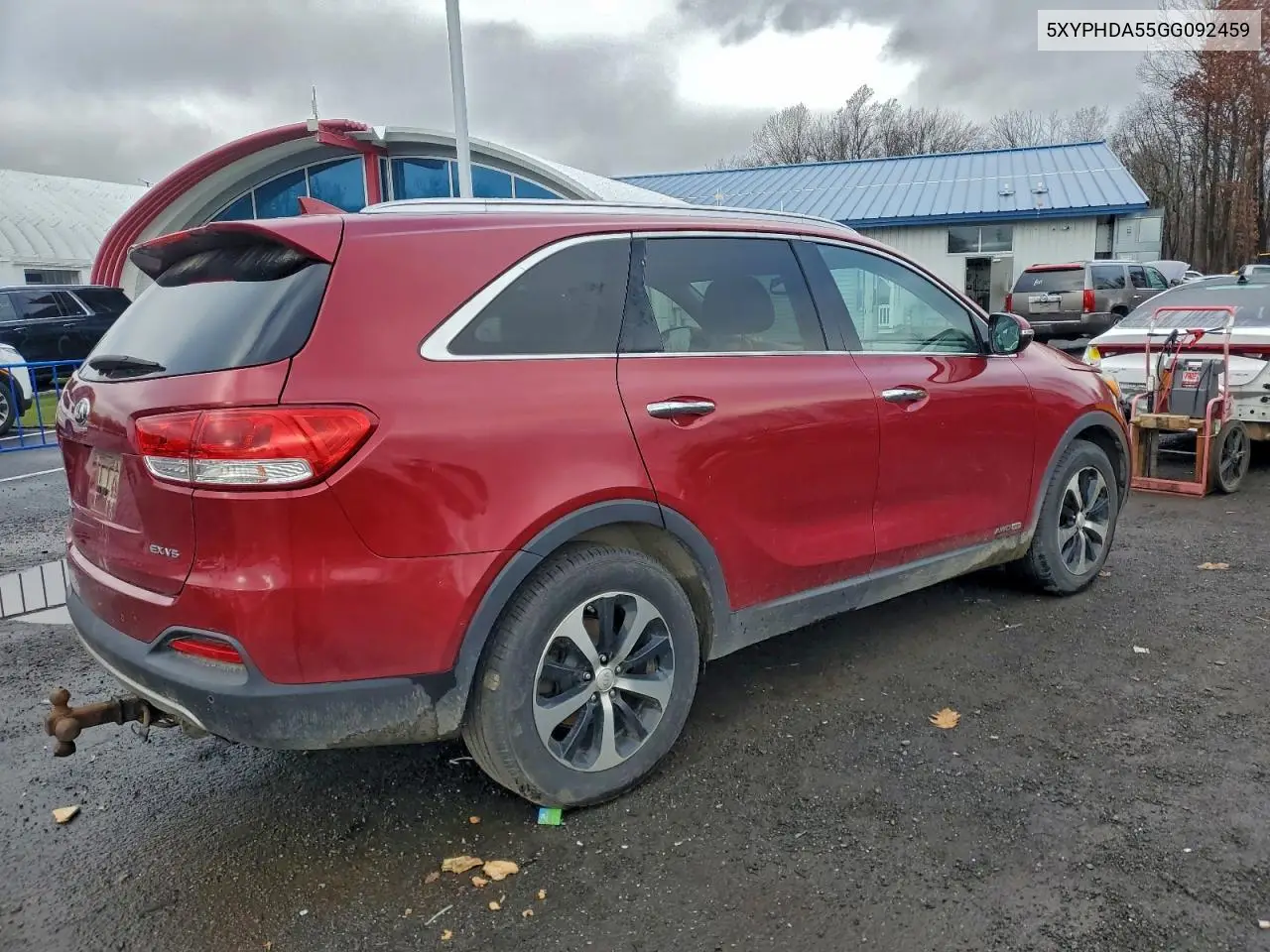 5XYPHDA55GG092459 2016 Kia Sorento Ex