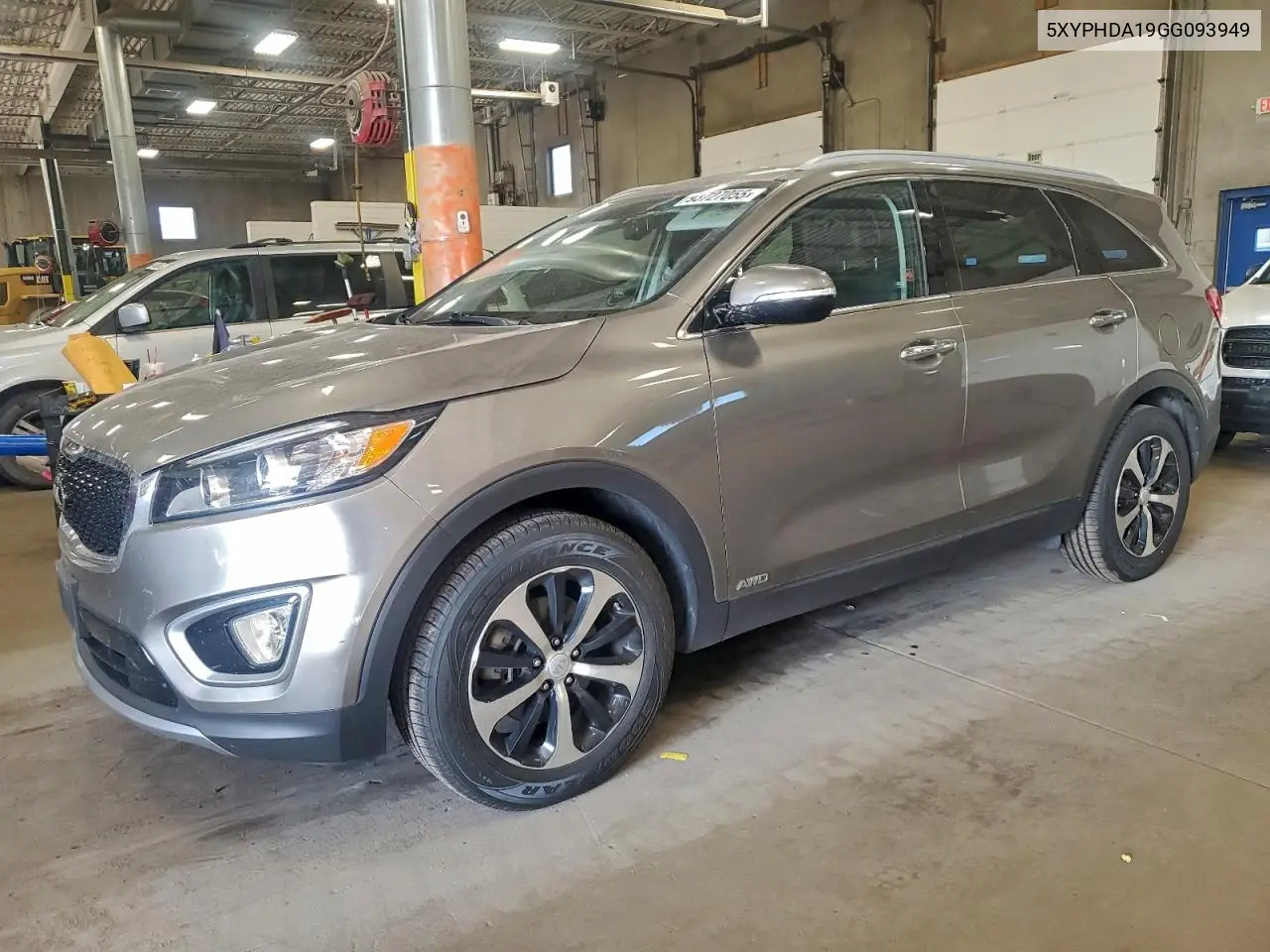5XYPHDA19GG093949 2016 Kia Sorento Ex