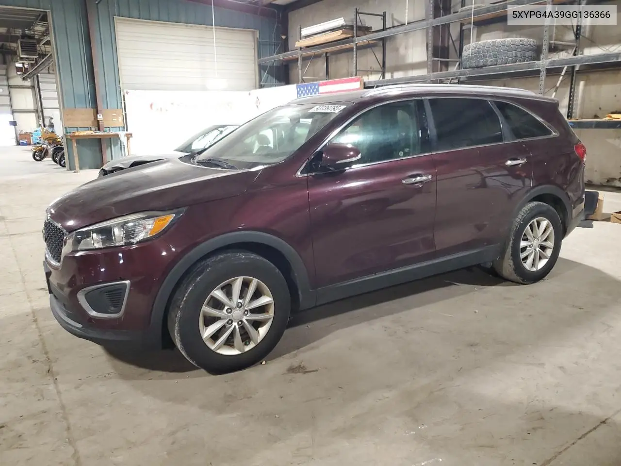 5XYPG4A39GG136366 2016 Kia Sorento Lx