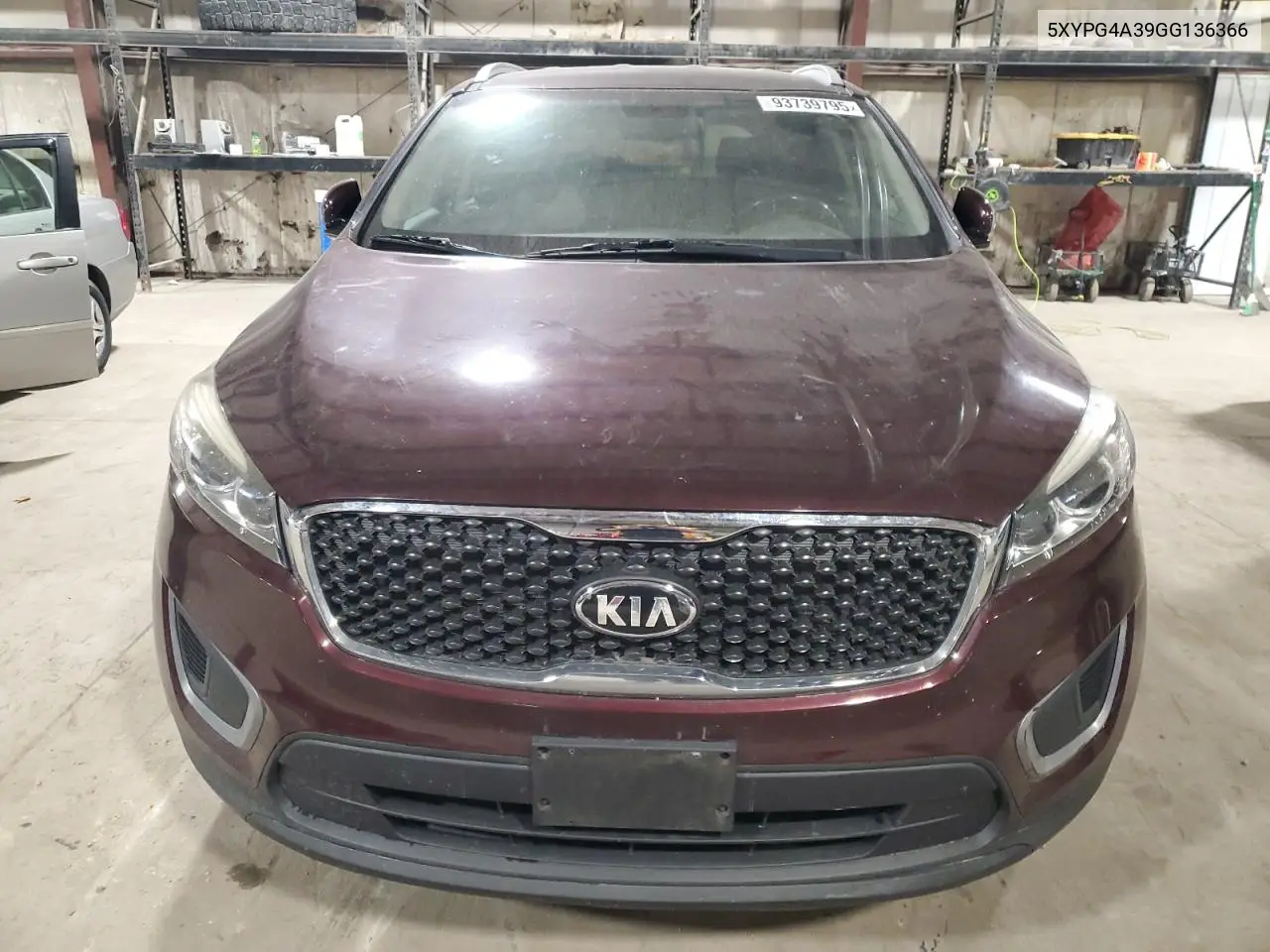 5XYPG4A39GG136366 2016 Kia Sorento Lx