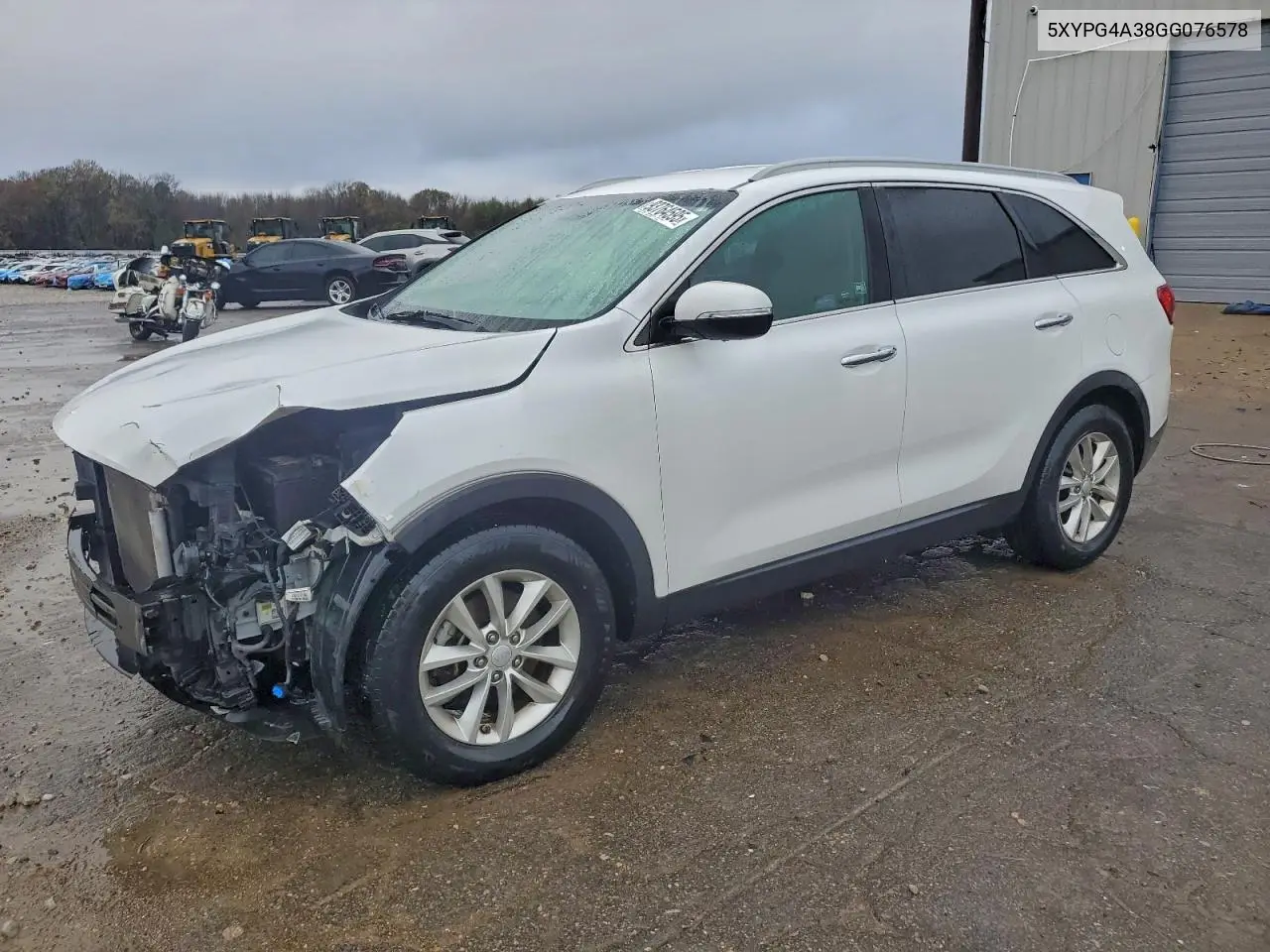 5XYPG4A38GG076578 2016 Kia Sorento Lx