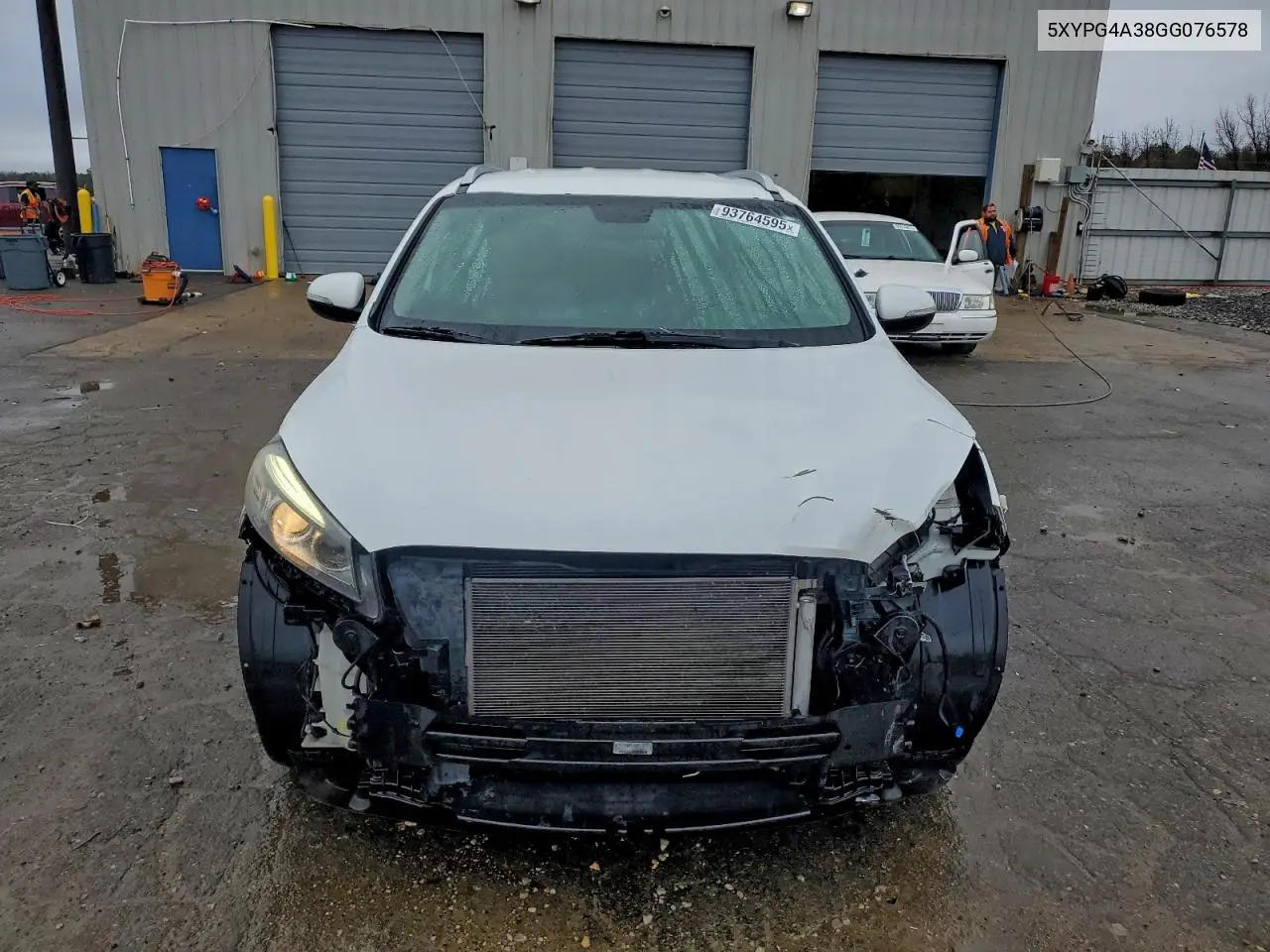 5XYPG4A38GG076578 2016 Kia Sorento Lx