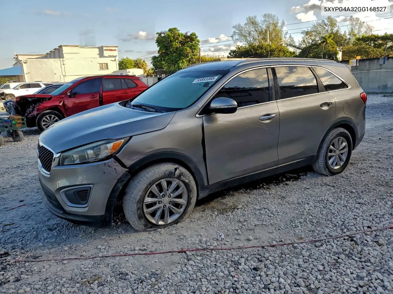 5XYPG4A32GG168527 2016 Kia Sorento Lx