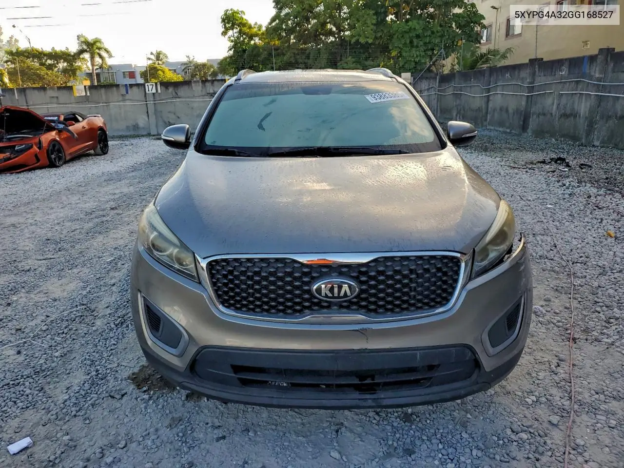 5XYPG4A32GG168527 2016 Kia Sorento Lx