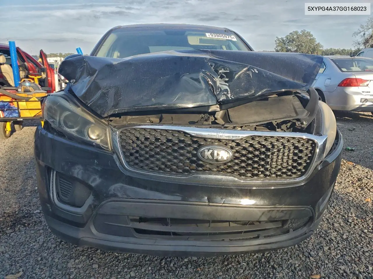 5XYPG4A37GG168023 2016 Kia Sorento Lx