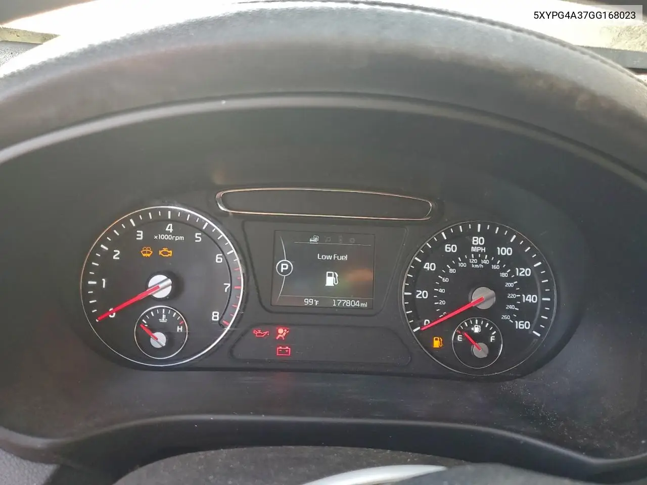 5XYPG4A37GG168023 2016 Kia Sorento Lx