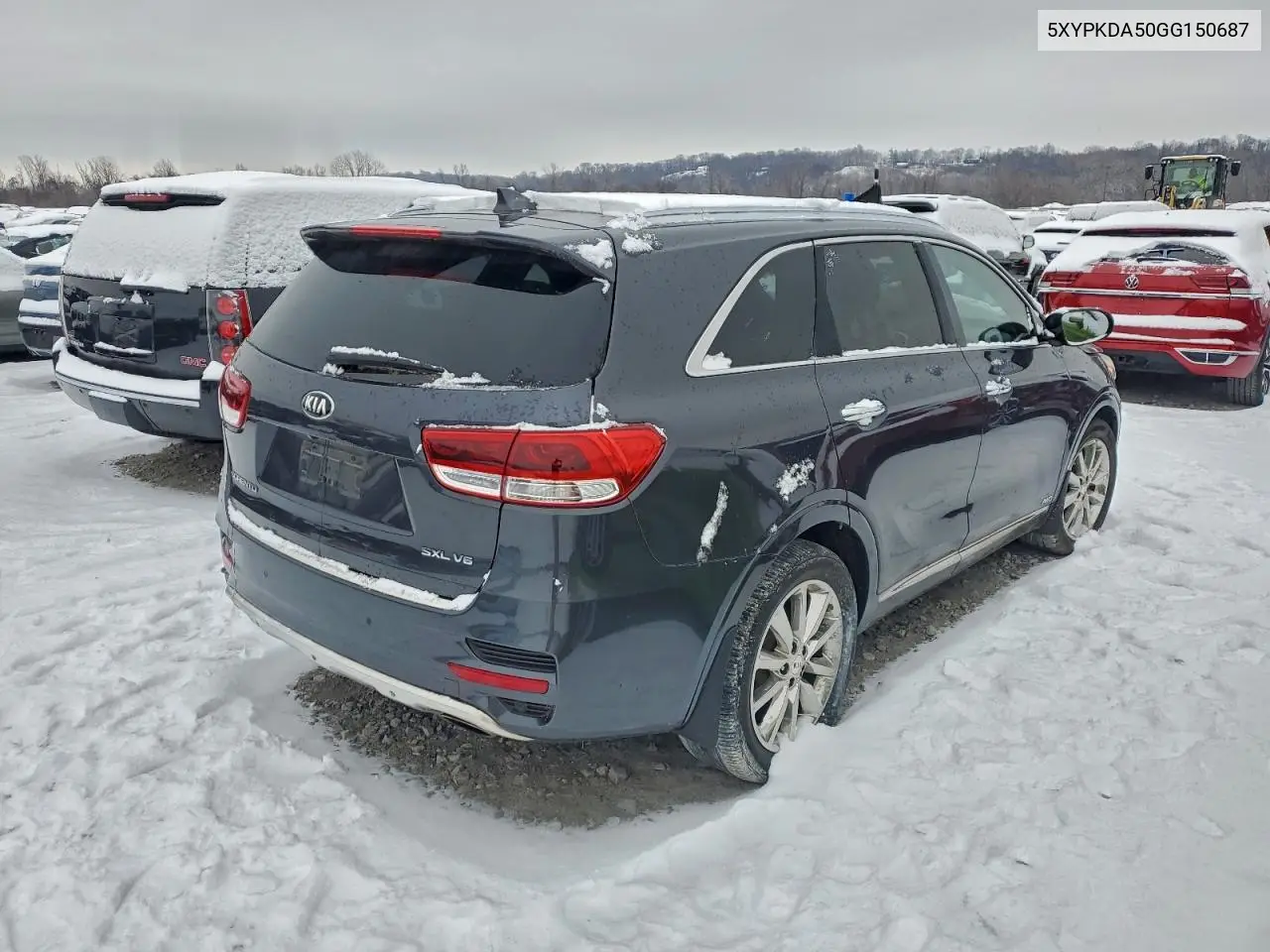 5XYPKDA50GG150687 2016 Kia Sorento Sx