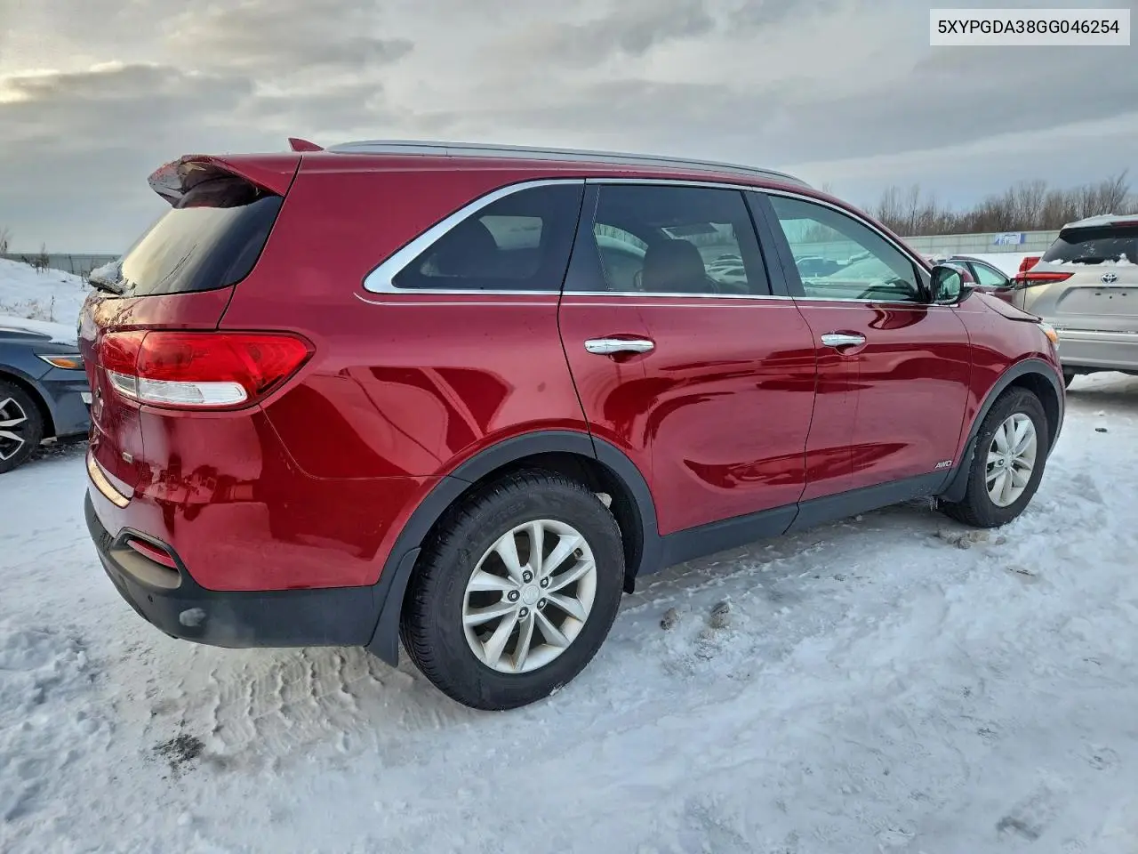 5XYPGDA38GG046254 2016 Kia Sorento Lx
