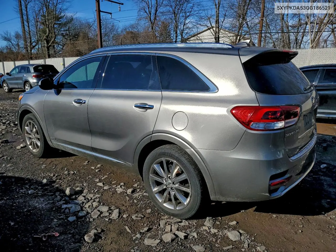 5XYPKDA53GG186521 2016 Kia Sorento Sx