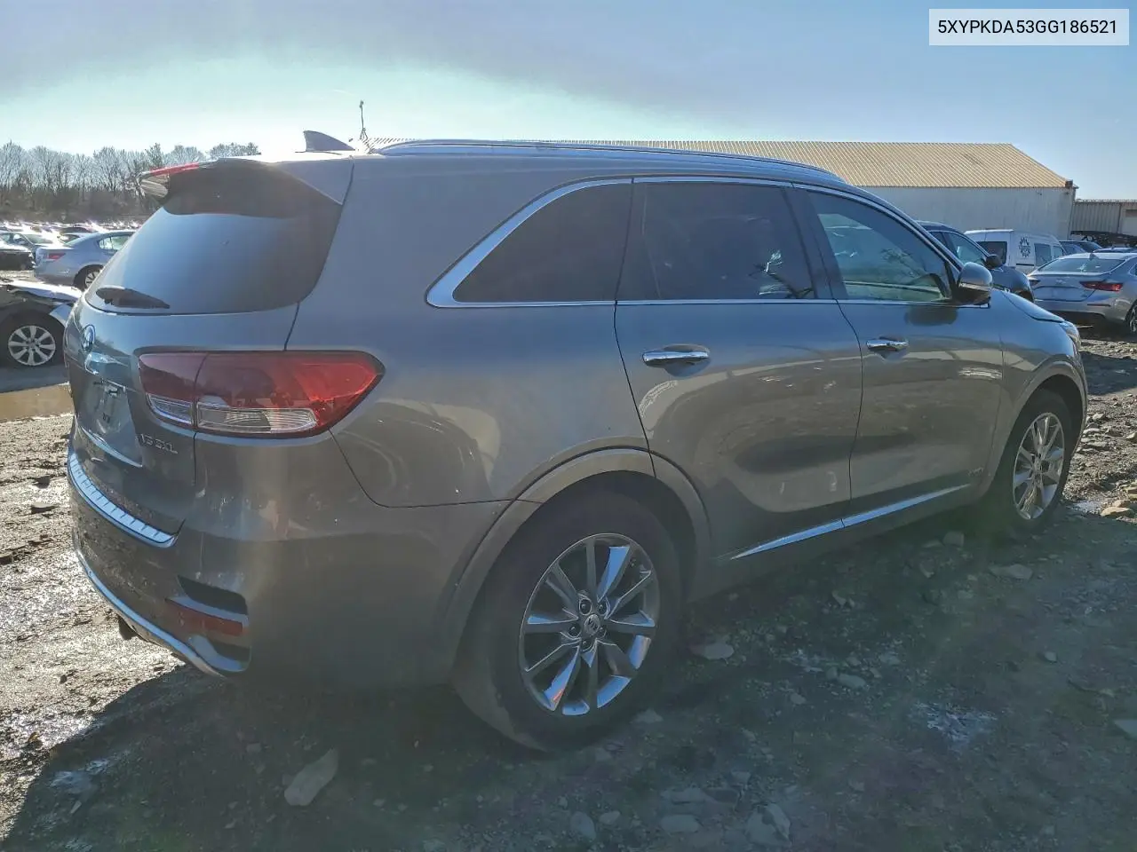 5XYPKDA53GG186521 2016 Kia Sorento Sx