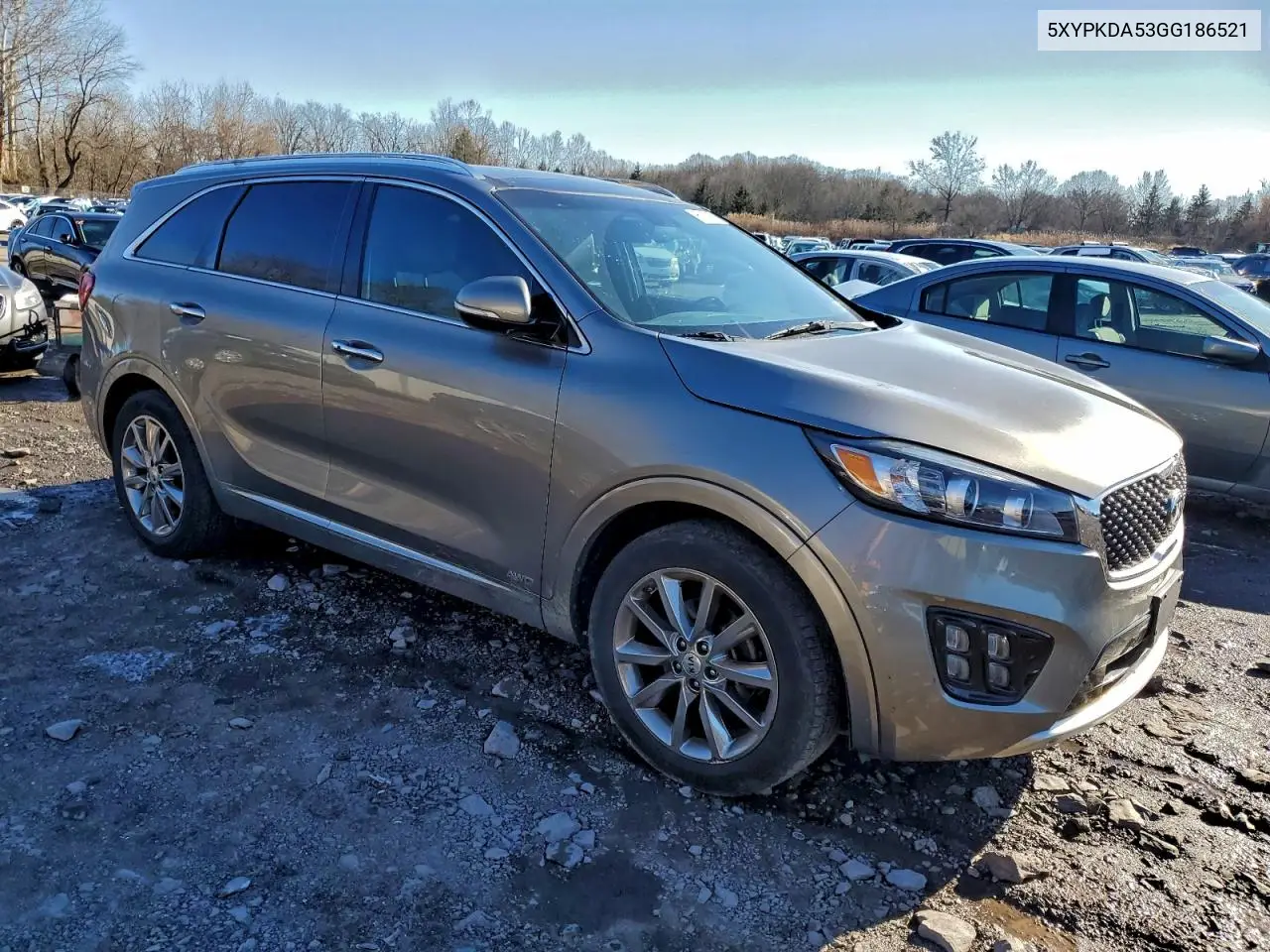5XYPKDA53GG186521 2016 Kia Sorento Sx
