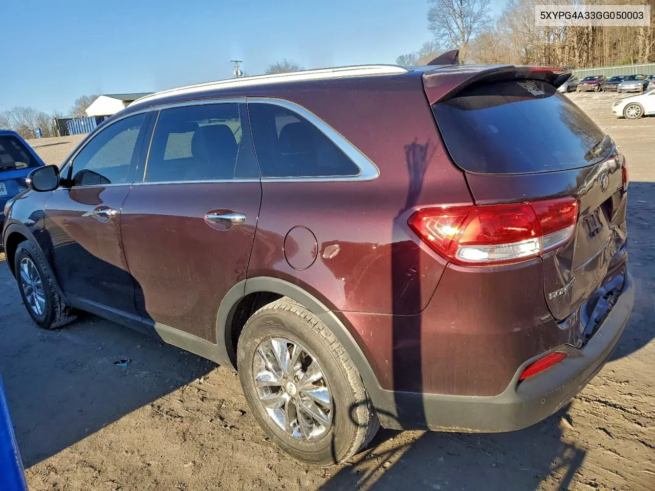 5XYPG4A33GG050003 2016 Kia Sorento Lx