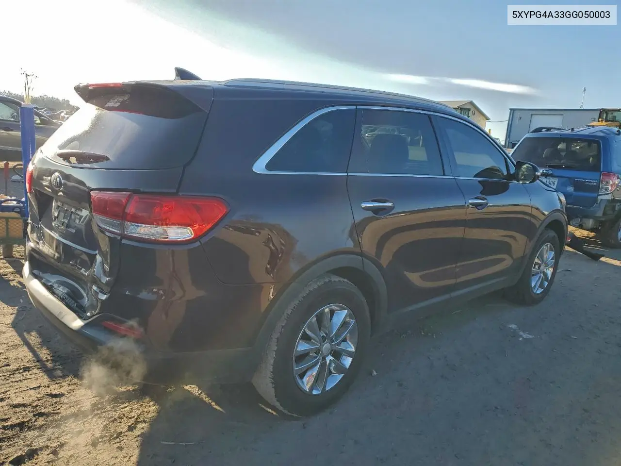 5XYPG4A33GG050003 2016 Kia Sorento Lx