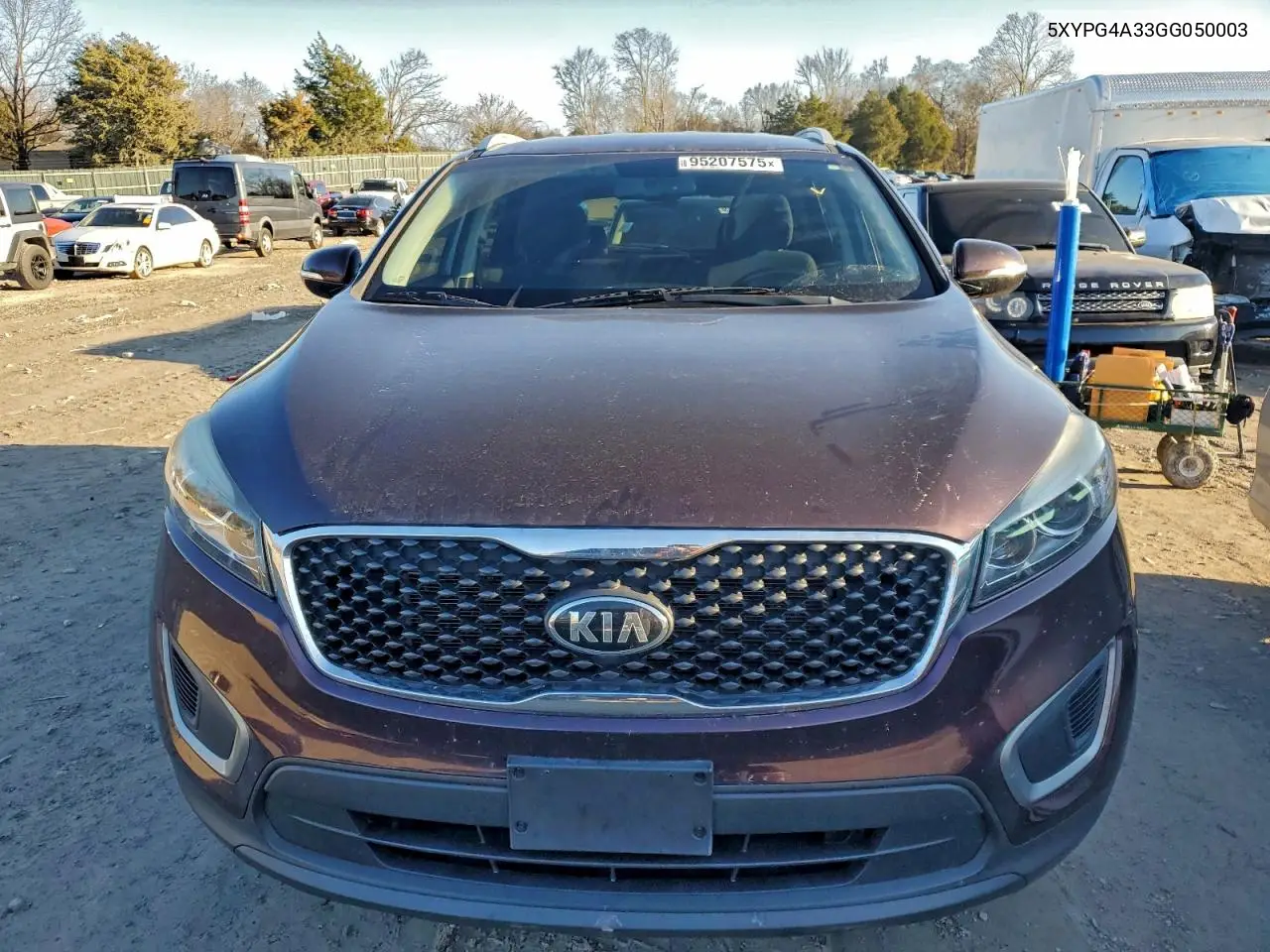 5XYPG4A33GG050003 2016 Kia Sorento Lx