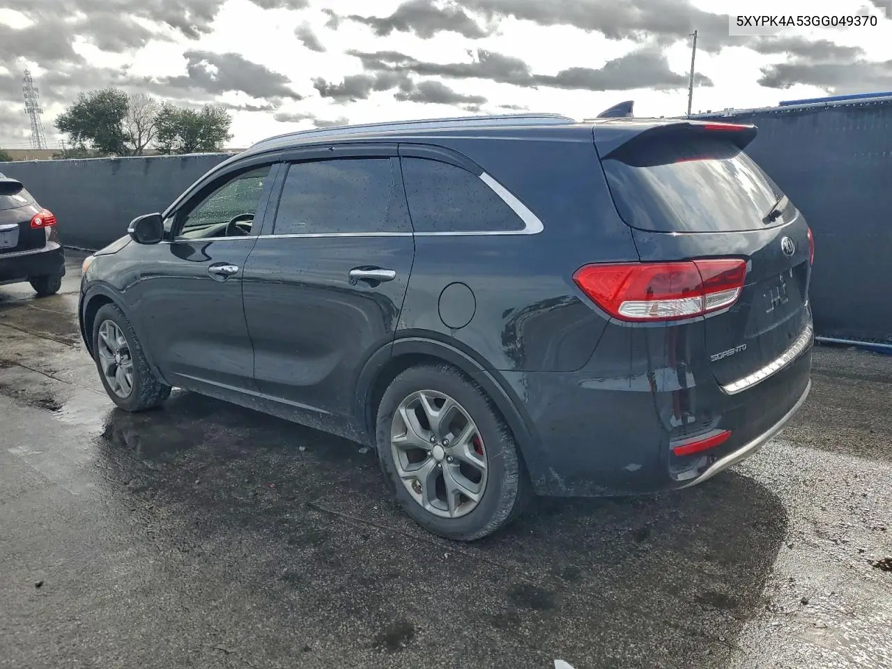 5XYPK4A53GG049370 2016 Kia Sorento Sx