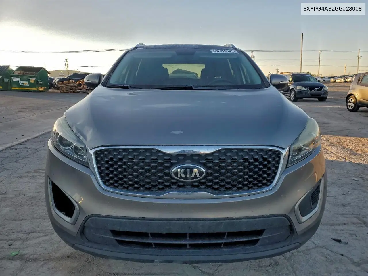 5XYPG4A32GG028008 2016 Kia Sorento Lx