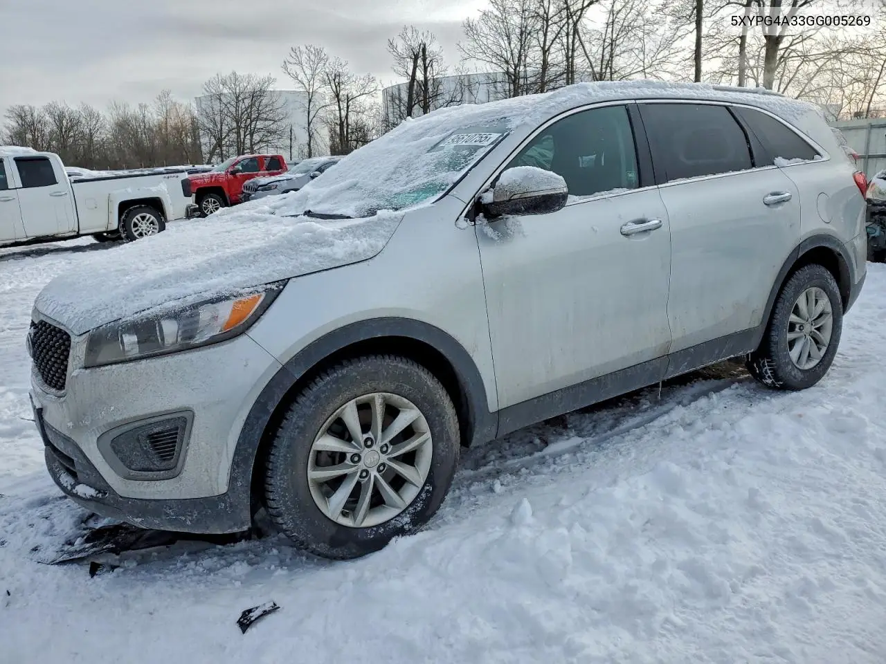 5XYPG4A33GG005269 2016 Kia Sorento Lx