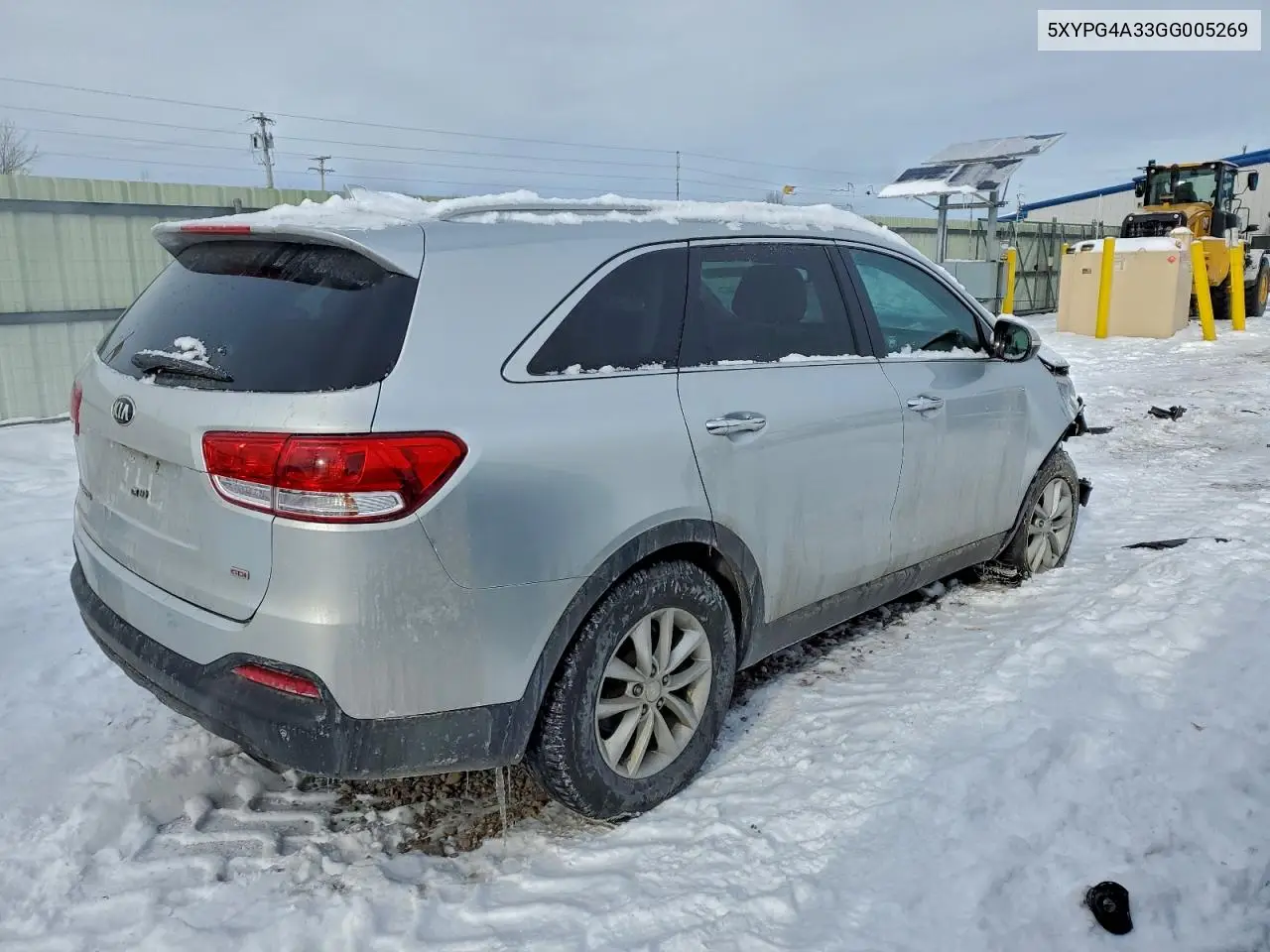 5XYPG4A33GG005269 2016 Kia Sorento Lx