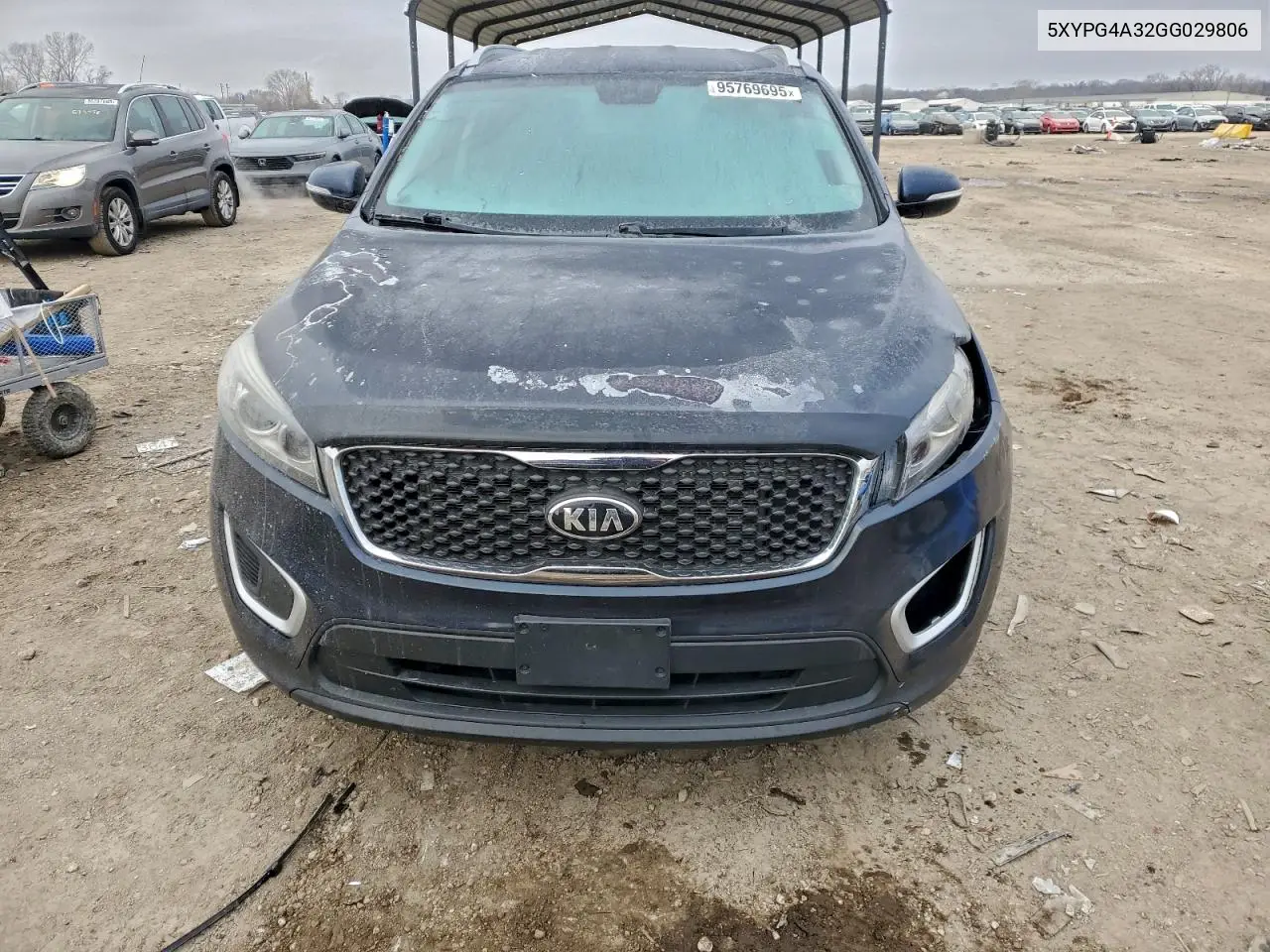 5XYPG4A32GG029806 2016 Kia Sorento Lx