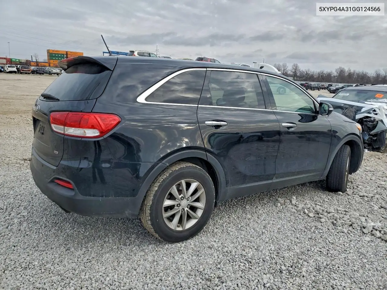 5XYPG4A31GG124566 2016 Kia Sorento Lx