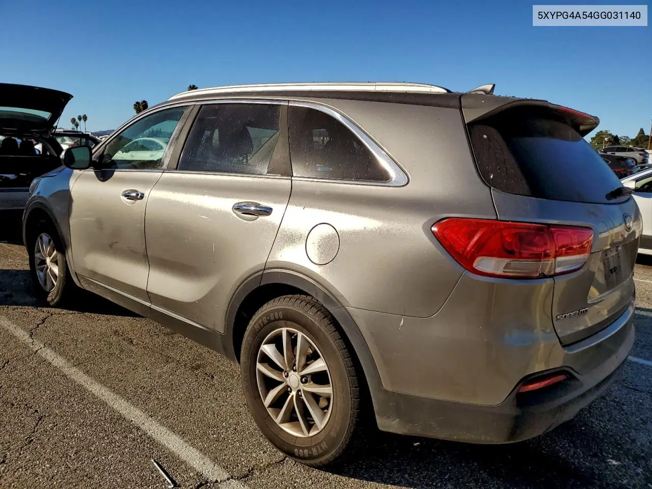 5XYPG4A54GG031140 2016 Kia Sorento Lx
