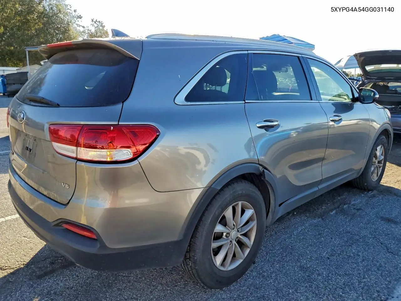 5XYPG4A54GG031140 2016 Kia Sorento Lx
