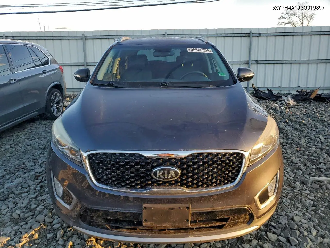 5XYPH4A19GG019897 2016 Kia Sorento Ex
